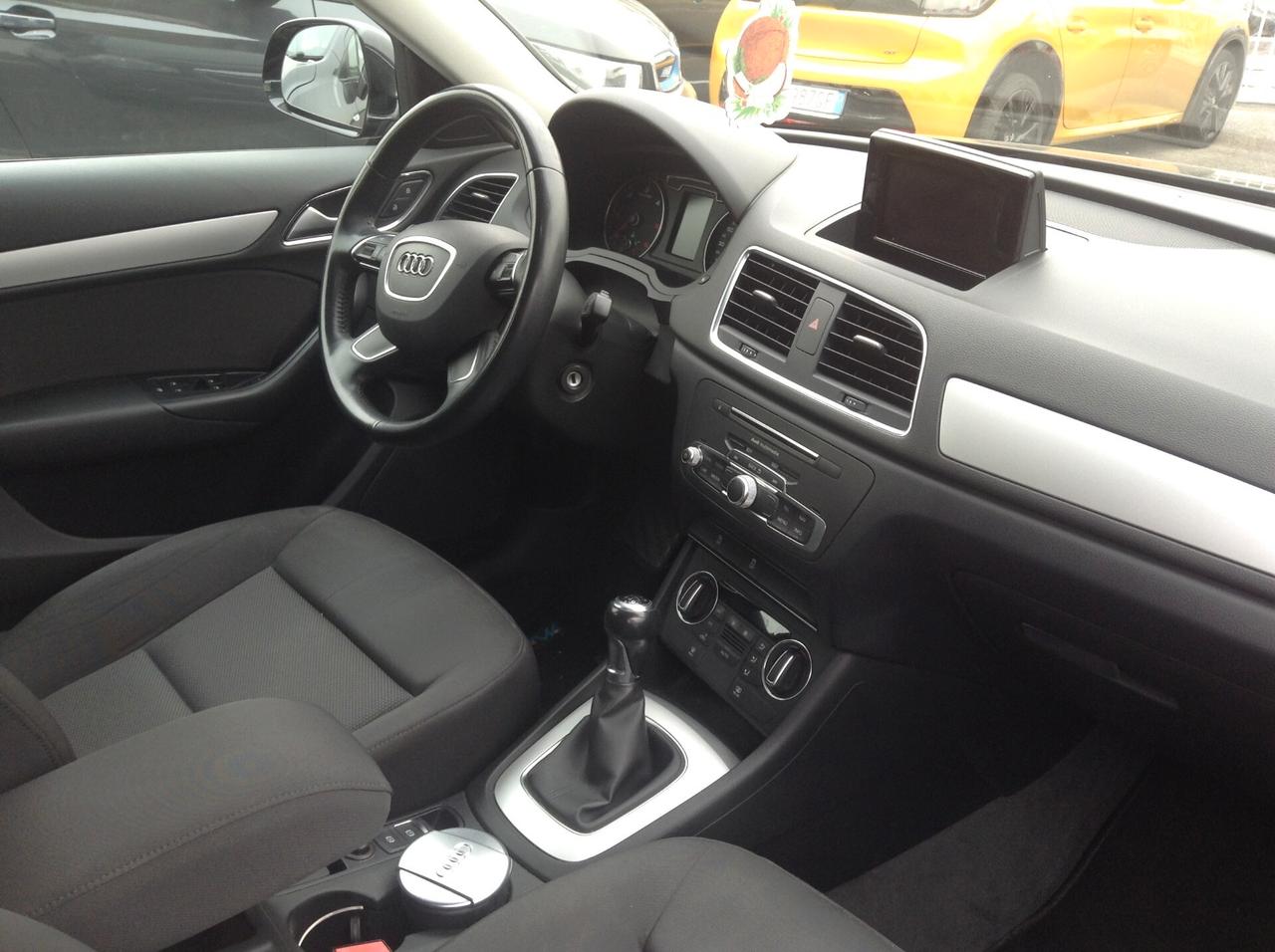 Audi Q3 2.0 TDI 150 CV Business STUPENDA, NAVIGATORE, SENSORI PARK, CLIMA AUTOMATICO, VOLANTE MULTIFUNZIONE!!!