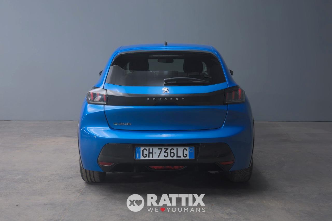 Peugeot e-208 motore elettrico 100kW Allure Pack