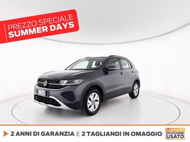 VOLKSWAGEN T-cross 1.0 tsi life 95cv del 2024