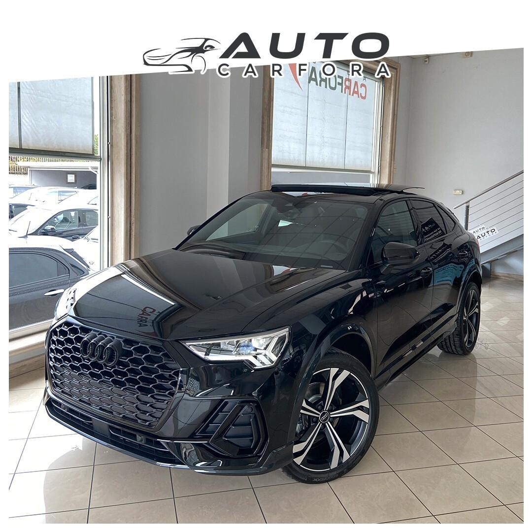 Audi Q3 SPB 35 TDI Identity Black km0 |tetto|matrix|R 20"!