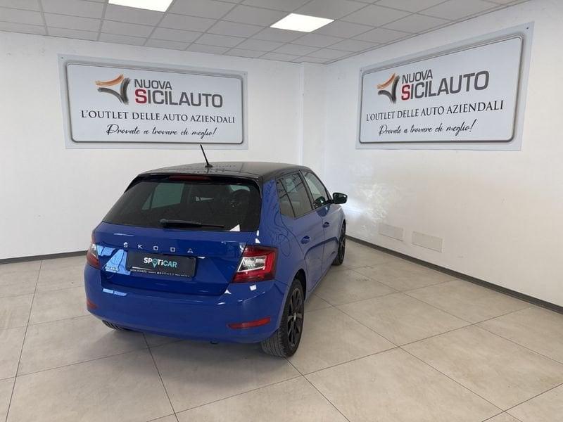Skoda Fabia III 2015 Berlina 1.0 mpi Twin Color Argento 60cv my19