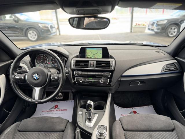 BMW 118 d 150cv M-Sport (Blu Estoril - Auto/Navi/LED/BT)