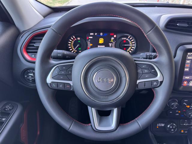 JEEP Renegade 4XE 240CV PHEV TRAILHAWK+LED+PELLE+RCAM+NAVI10.4