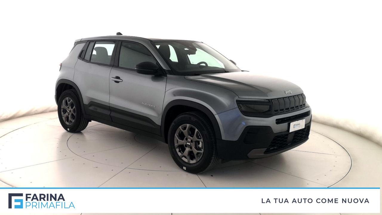 JEEP Avenger Benzina Avenger Longitude 1.2 100cv