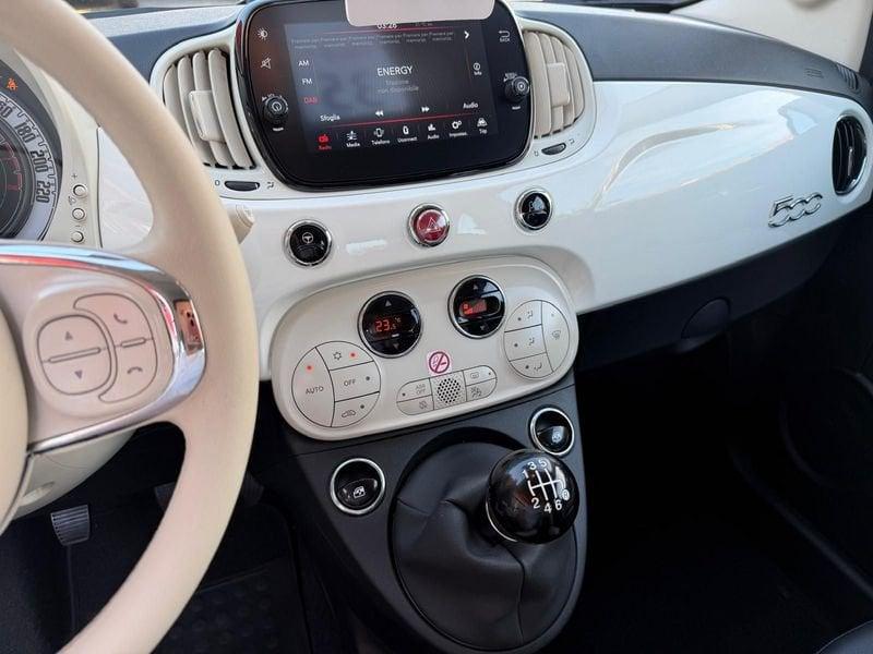 FIAT 500 500 1.0 hybrid Dolcevita 70cv,CABRIO, SENSORI