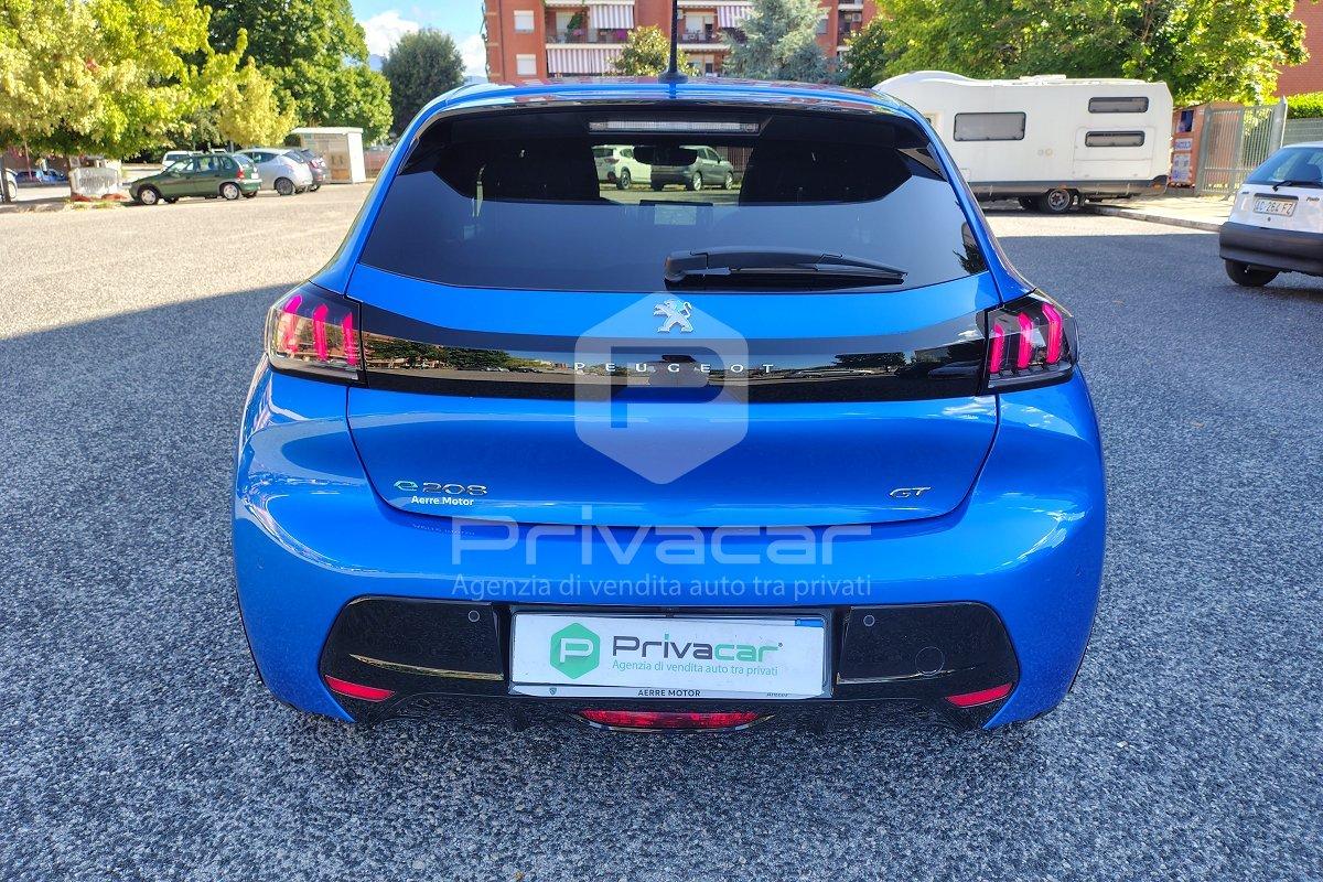 PEUGEOT 208 motore elettrico 136 CV 5 porte GT