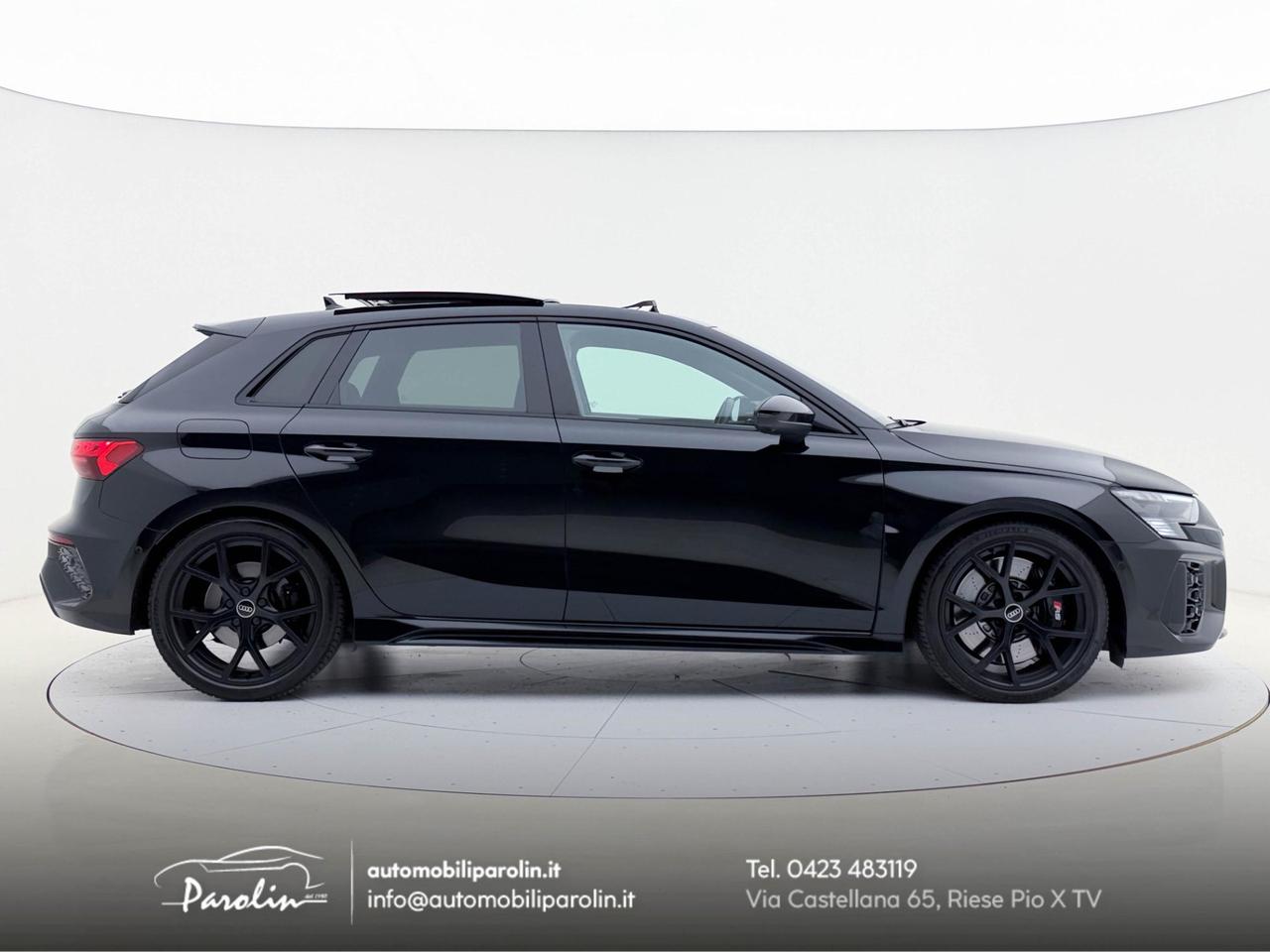 Audi RS3 Sportback 2.5 tfsi quattro S-tronic Black-Tetto-Matrix-Pelle