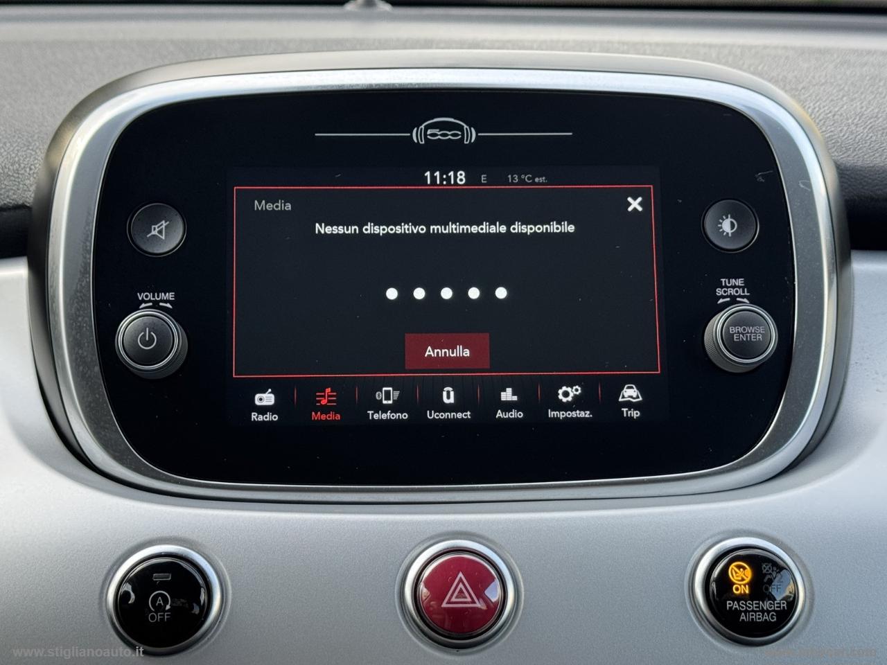 FIAT 500X 1.3 M.Jet 95 CV Connect PREZZO REALE