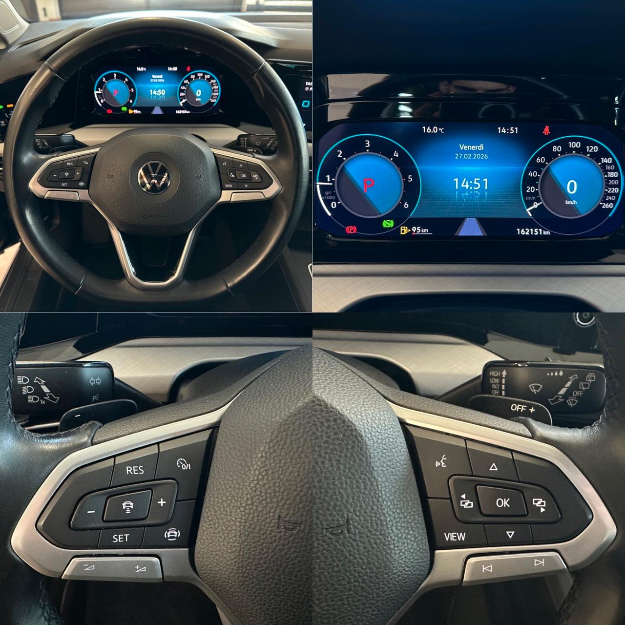 VOLKSWAGEN GOLF 2.0 TDI LIFE 150CV DSG *LED*CARPLAY*SENSORI*