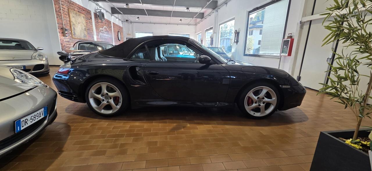 996 911 Porsche Turbo Cabriolet Book service Full Italia