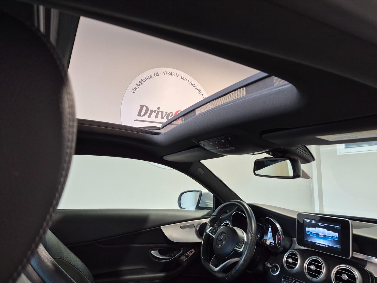 Mercedes-Benz C 250 D COUPE' AUTO PREMIUM AMG TETTO PANORAMICO APRIBILE LED NAVI RETROCAMERA *TUTTI I TAGLIANDI ESEGUITI IN MERCEDES*