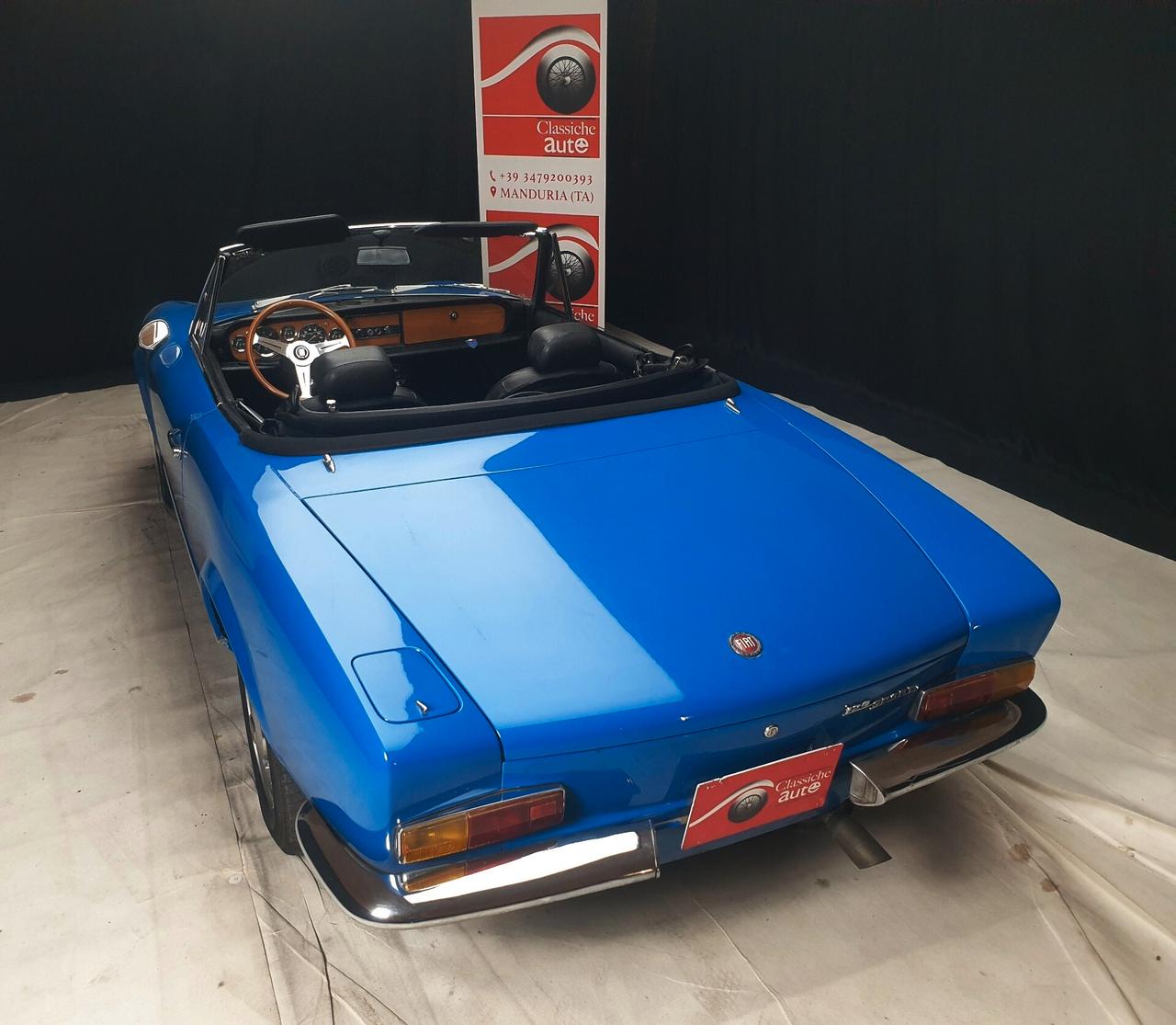 Fiat 124 Spider 1.4cc certif. ASI con C.R.S