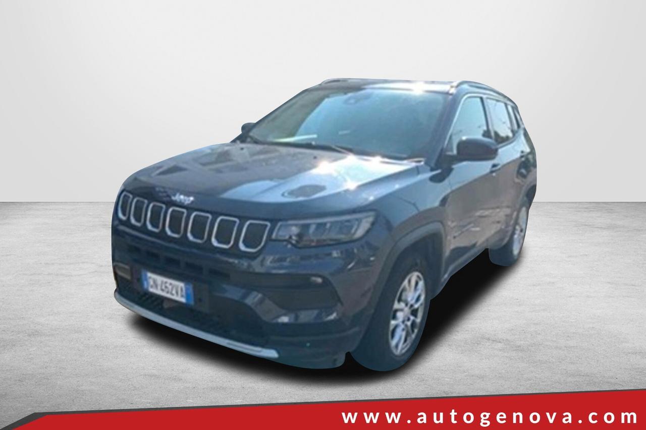 JEEP COMPASS 1.6 M-JET 16V 130CV 6M. 2WD LIMITED ( FARI LED - COCKPIT - ADAPTIVE CRUISE - PELLE - MIRROR - TELECAMERA POST. )