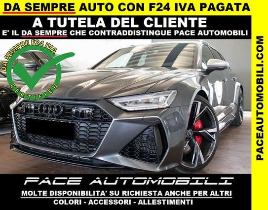 Audi RS6 4.0 V8 TETTO PDC NAVI KAMERA PELLE RS BLACK PACK