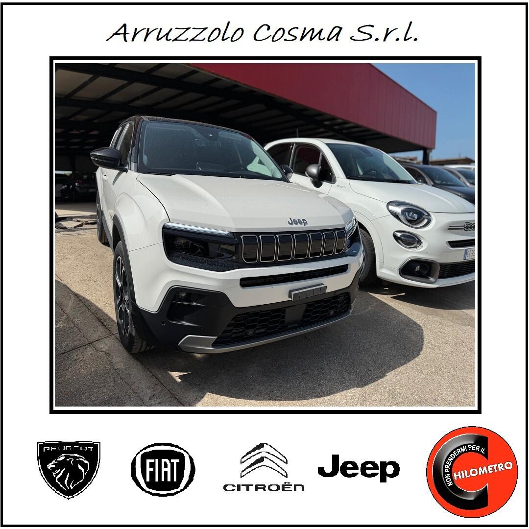 Jeep Avenger 1.2 Turbo 100 CV MHEV Summit-prezzo promo con finanziamento