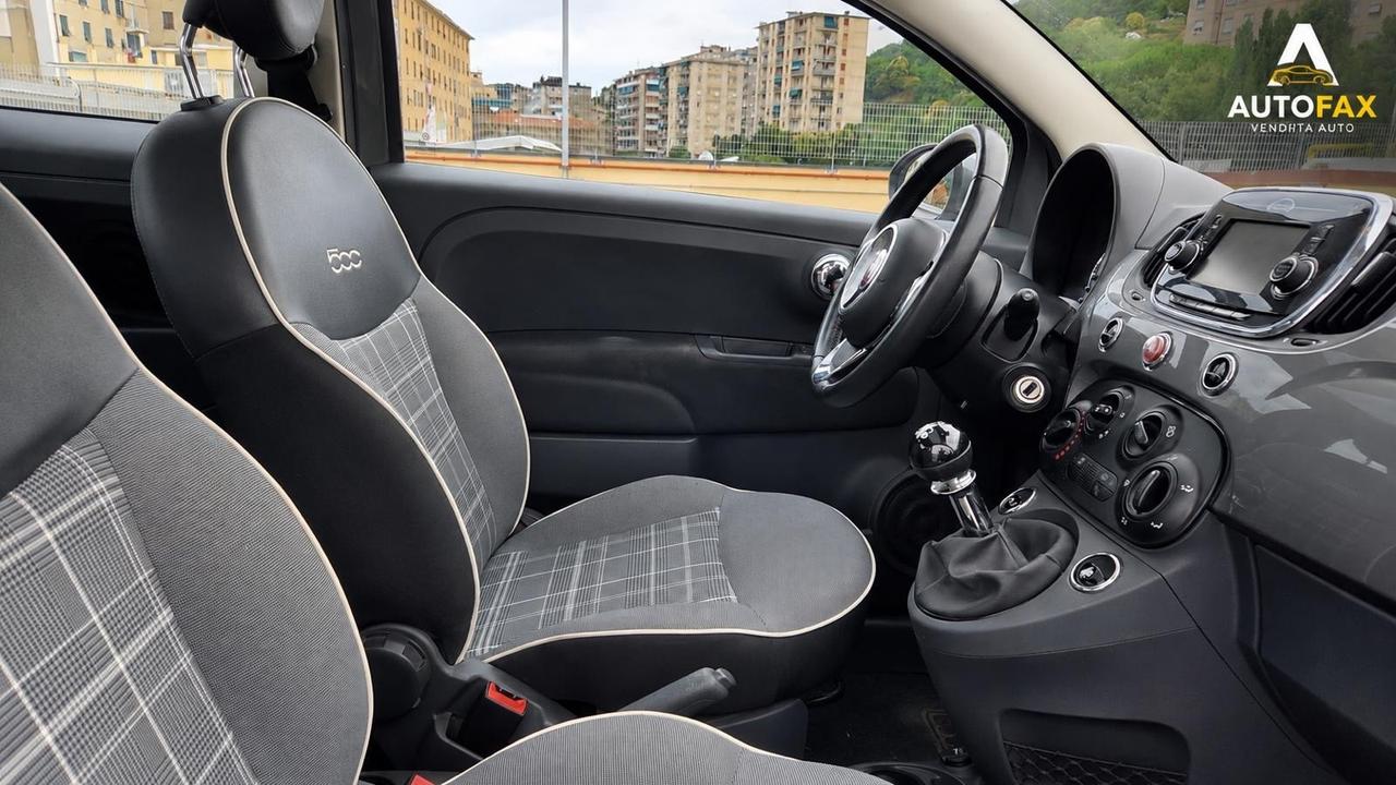 FIAT 500 1.2 LOUNGE – UNICO PROPRIETARIO – SOLO 100.000 KM