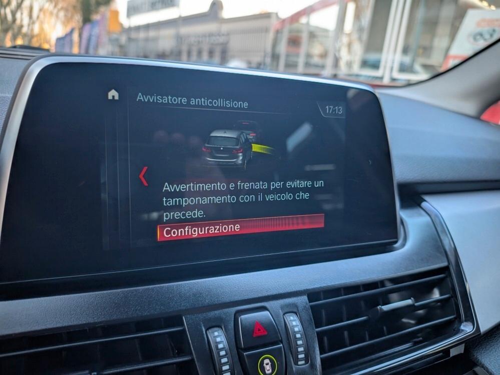 Bmw 216D 1.5 TDI AUTOMATICA TAGLIANDI UNIPRO' EURO 6