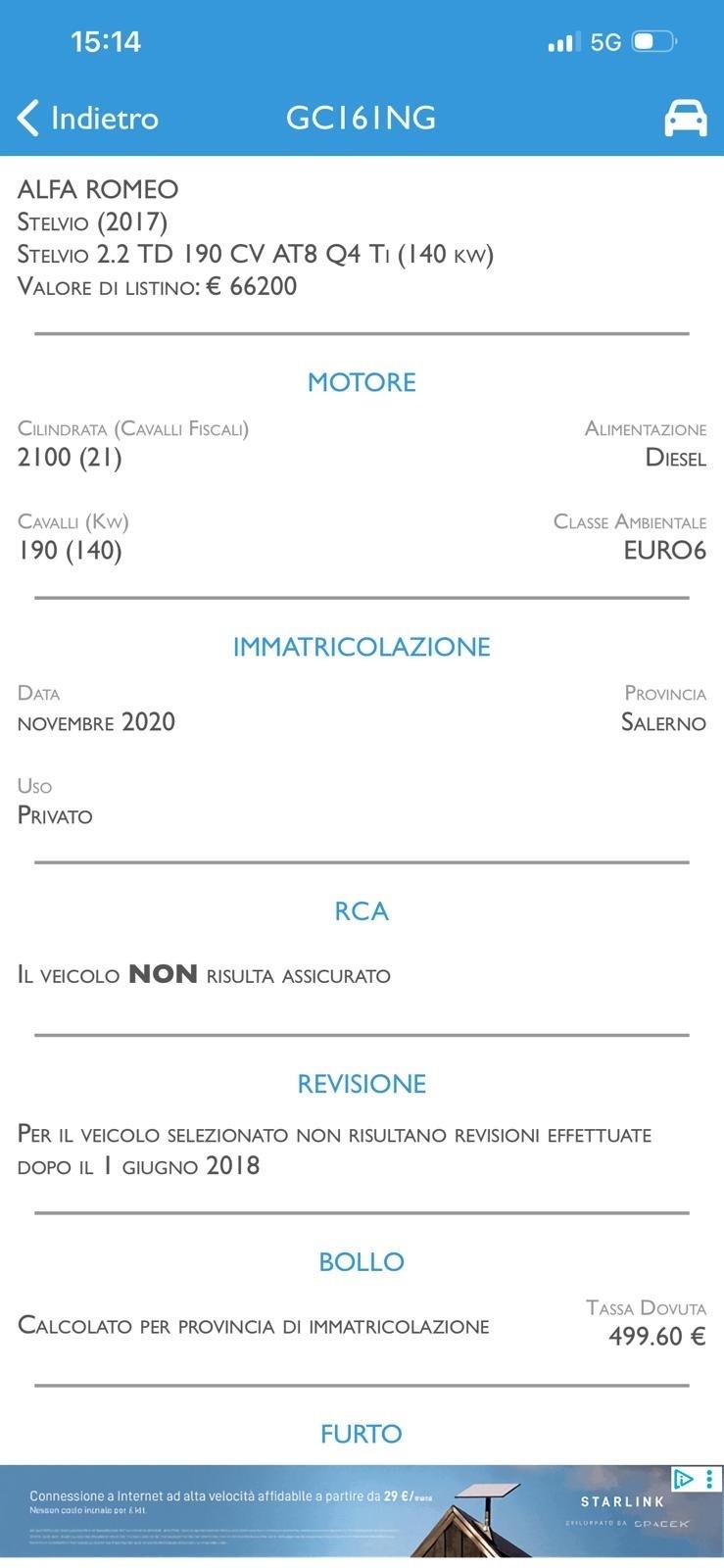 Alfa Romeo Stelvio 2.2 Turbodiesel 190CV AT8 Q4 Executive