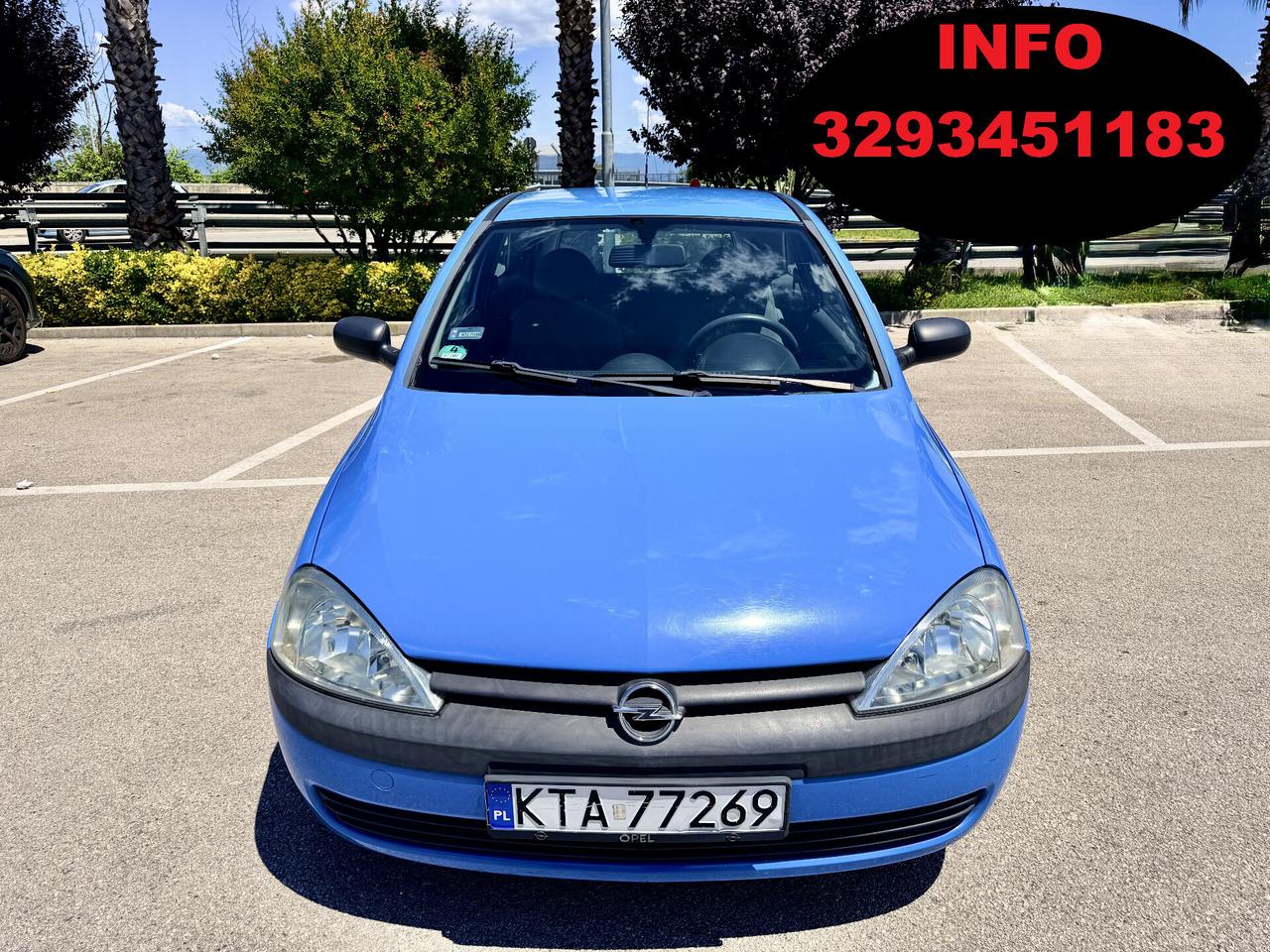 Opel Corsa 1.0 immatr polonia 1 anno di assicurazione compr