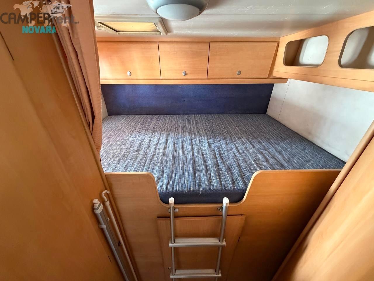 Challenger GENESIS 192 - LETTO MATRIMONIALE IN CODA E GARAGE