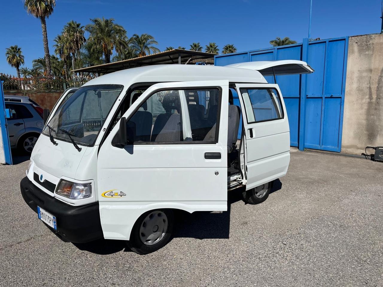 Piaggio porter 4 posti- 4x4-1.3 benz-2000