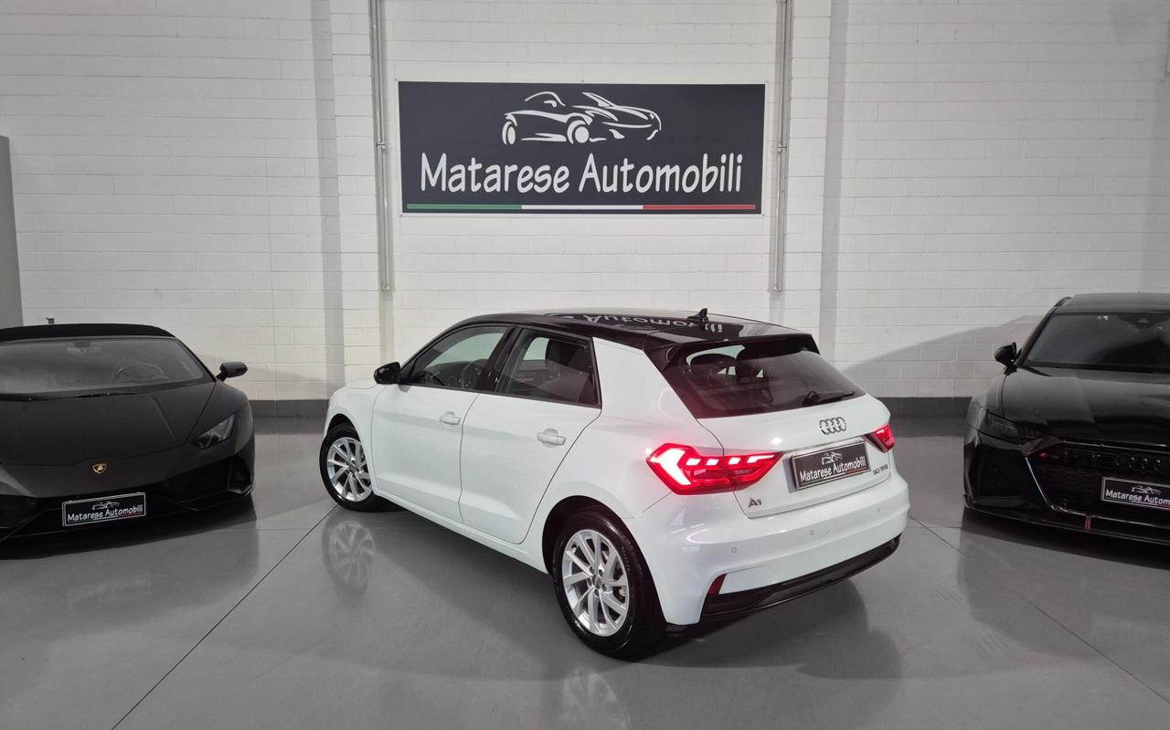 Audi A1 30 TFSI 1.0cc 116cv S-Tronic FullLed CarPlay Auto