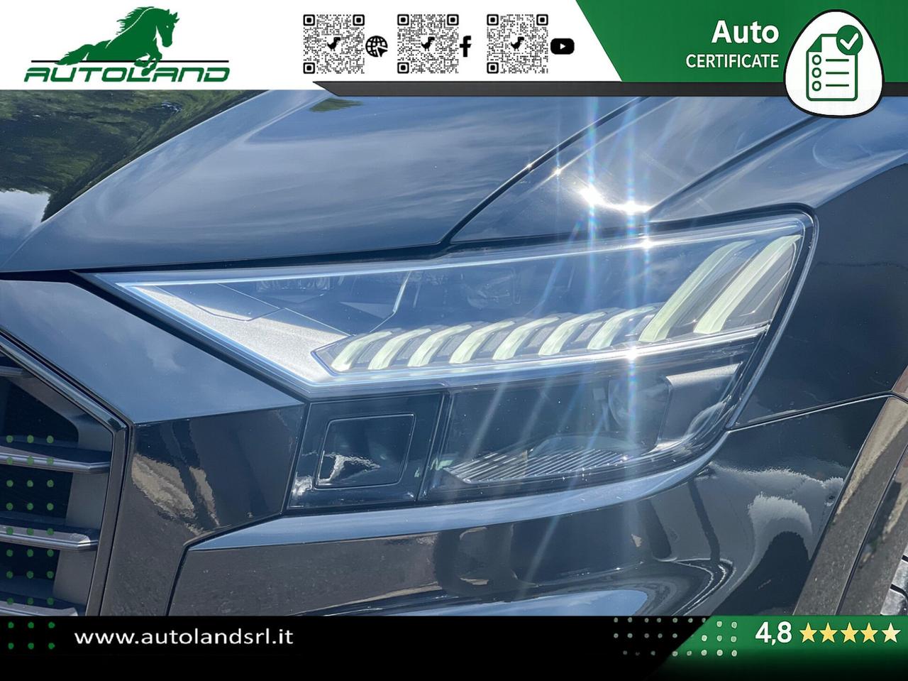 Audi Q8 50 3.0 286cv S-line Pelle Totale*Matrix*iva det