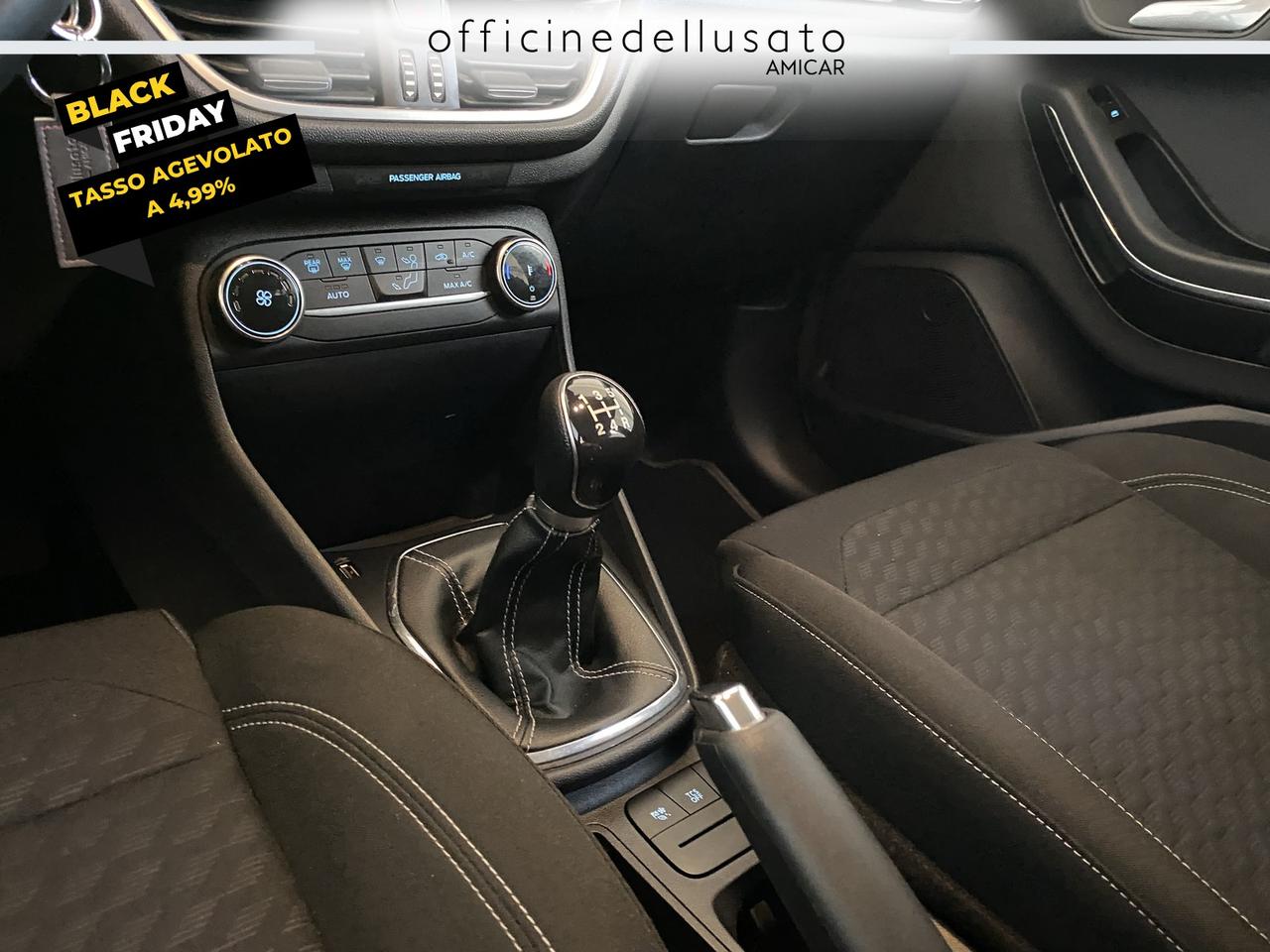 Ford Fiesta 5 porte 1.1 75cv titanium