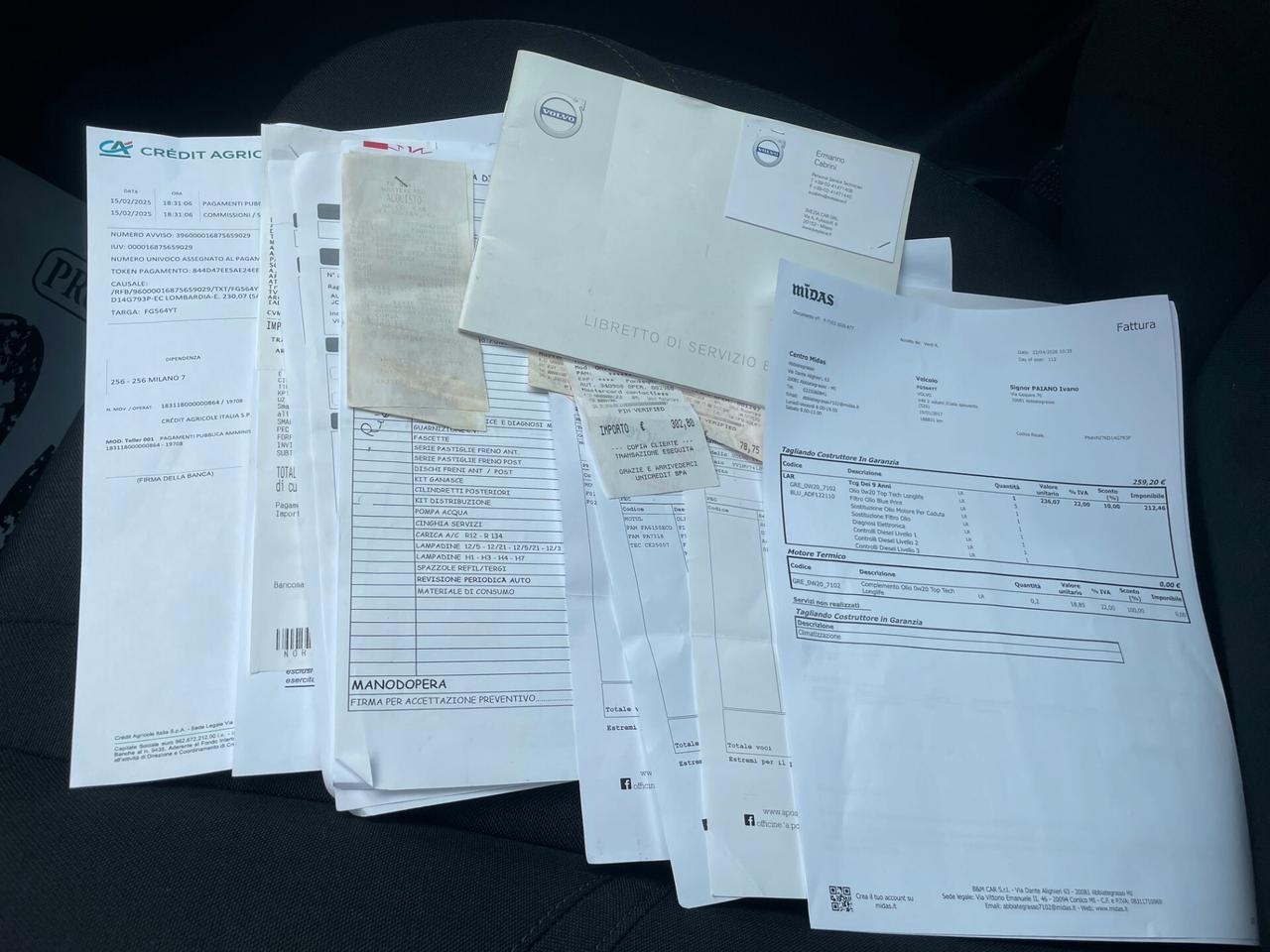 Volvo V40 SERVICE COMPLETO - AUTOMATICO