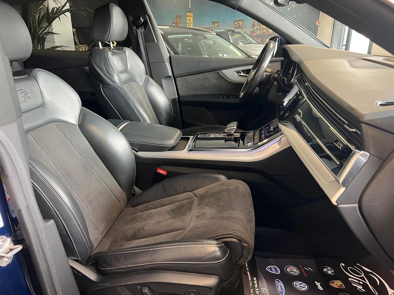 AUDI Q8 50 3.0 TDI MHEV S-LINE 286CV PELLE NAVI CAM QUATTRO ANNO 2021