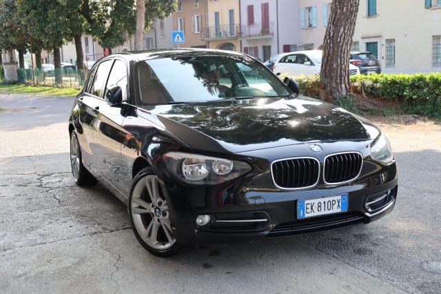 BMW 118 d 5p. Sport Automatica F20 Pelle ROSSA Cartier 18"