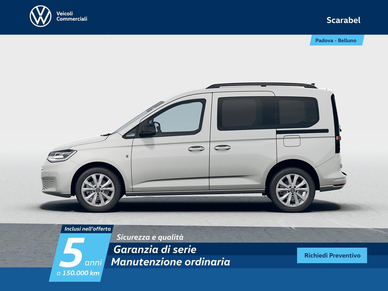 Volkswagen Caddy n1 2.0 tdi 102cv life