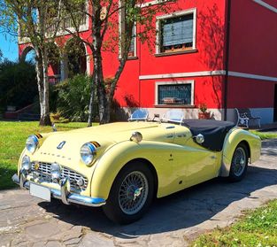 Triumph TR3 TARGA ORO ASI - CSAI - Guida SX