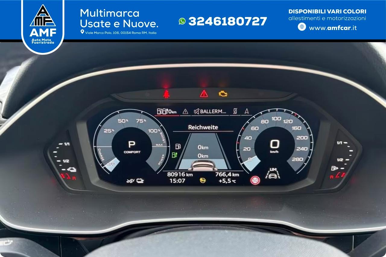 Audi Q3 Sportback 45TFSI e NAVI/VIRTUAL/SHZ/PDC