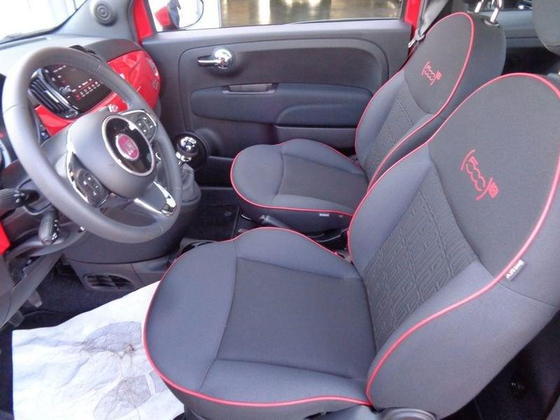 FIAT 500 1.0 Hybrid Red