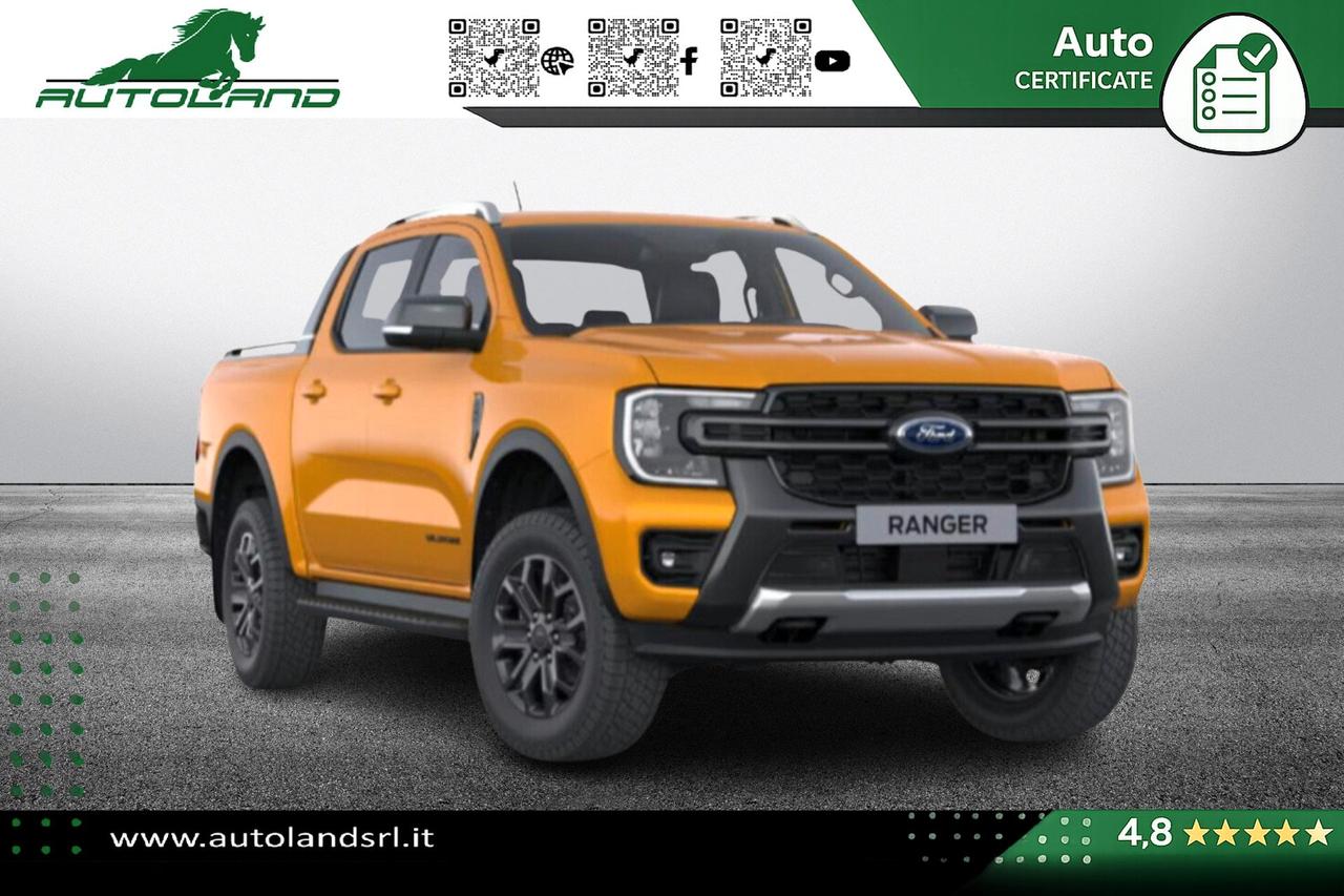 Ford Ranger 2.0 ecoblue doppia cabina Wildtrak X awd 205cv auto