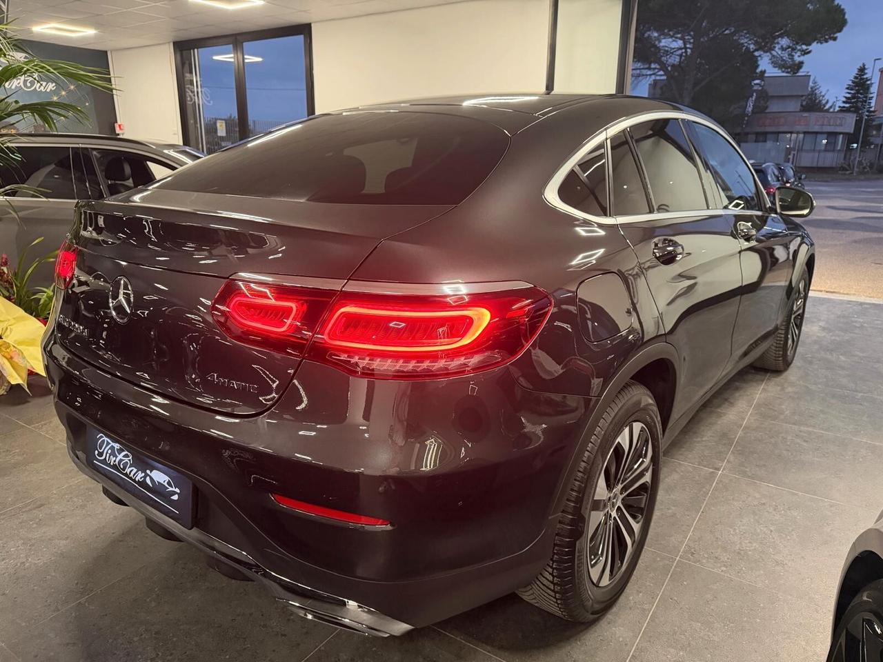MERCEDES-BENZ GLC 220D COUPE' 4MATIC SPORT 2.0 194CV PELLE NAVI CAM ANNO 2021