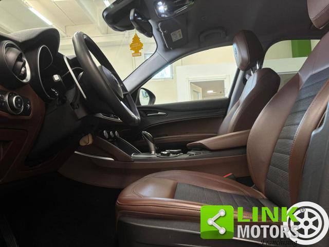 ALFA ROMEO Stelvio 2.2 JTDM 210 CV AT8 Q4 Super KM CERT, PELLE.