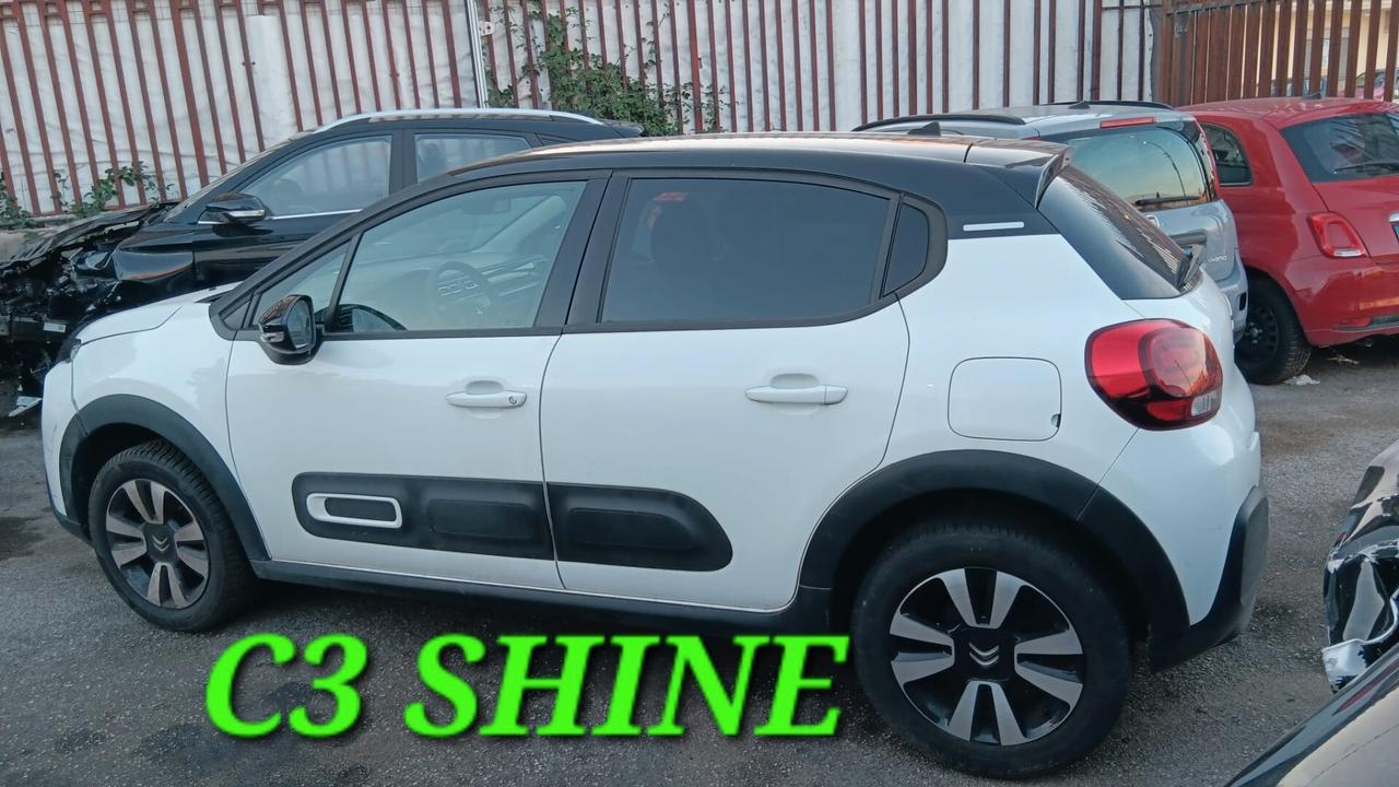Citroen C3 SHINE incidentata sinistrata mondialcars 023
