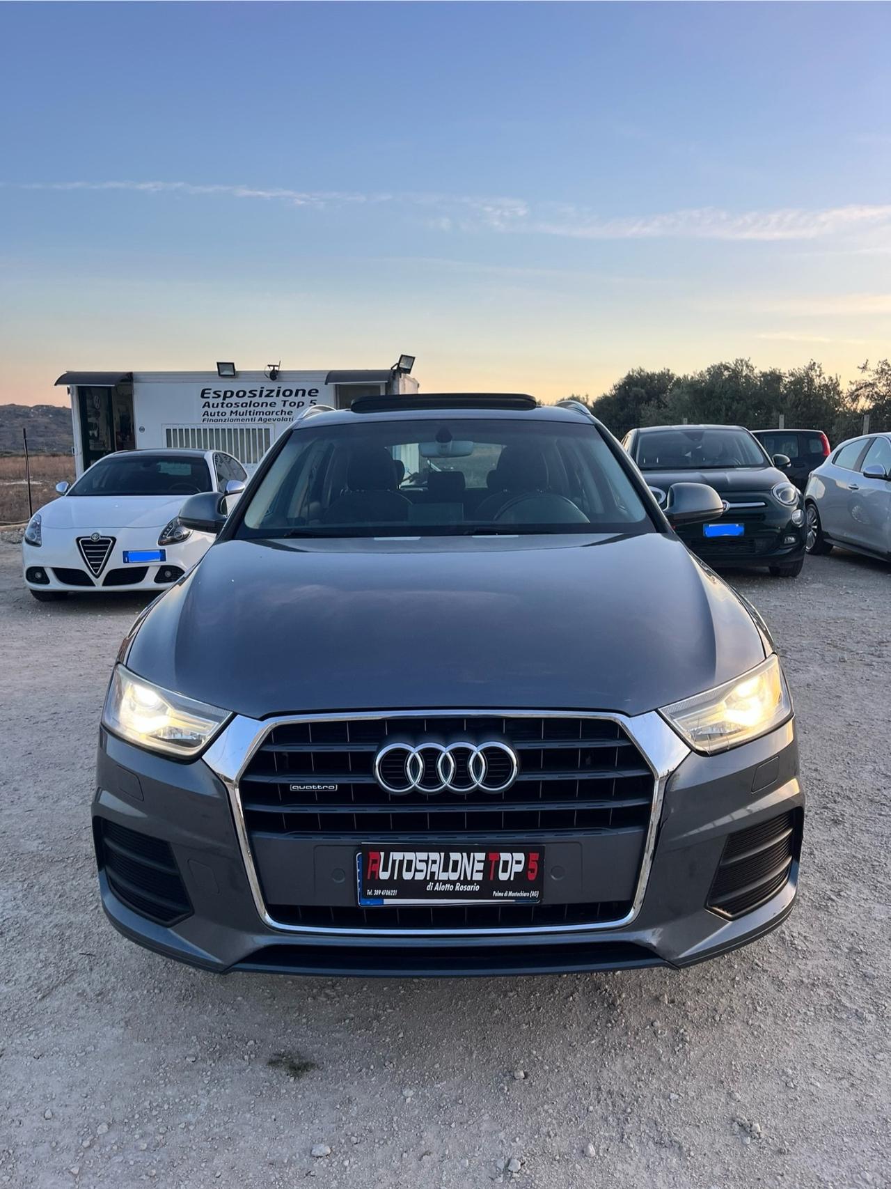 Audi Q3 2.0 TDI 150 CV quattro S tronic automatica tetto apribile