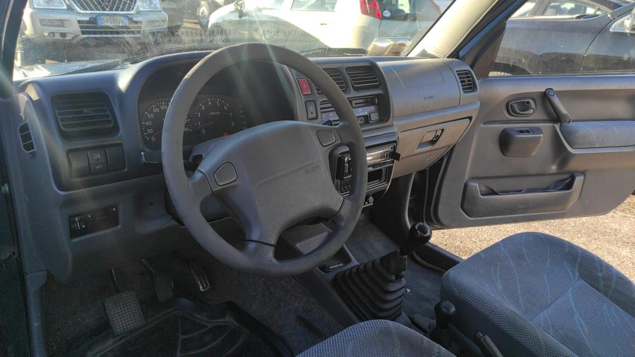 SUZUKI JIMNY 1.3 BENZINA 4X4 4WD RIDOTTE GANCIO TRAINO