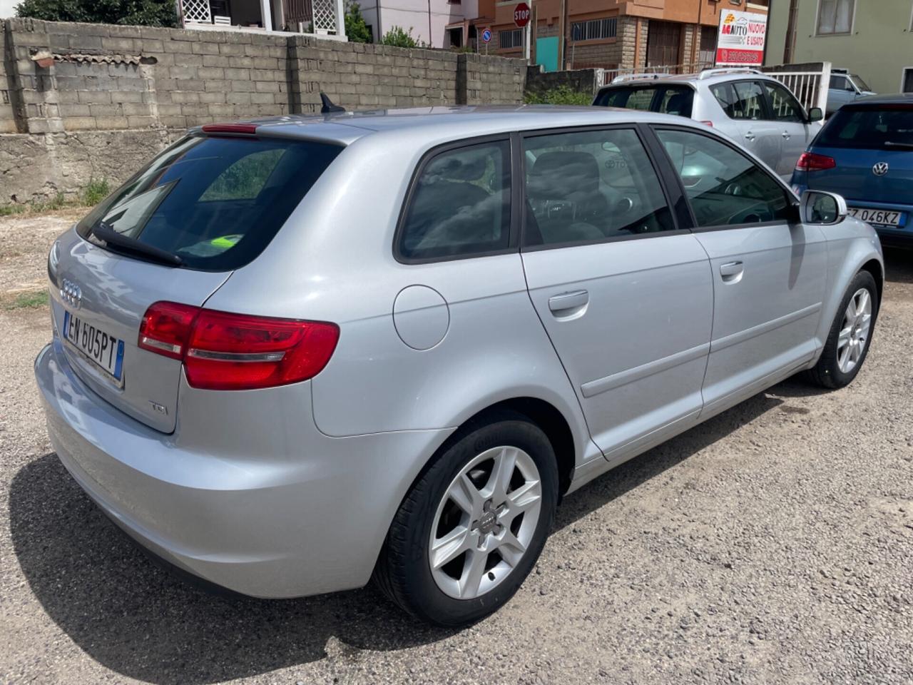 Audi A3 2.0 TDI sportback 2012 garanzia 12 mesi