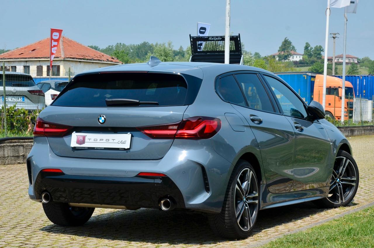 BMW 118d MSPORT 150cv AUTO, GAR. BMW 3/28, SERVICE BMW, UFF ITALIANA, EURO 6D, RETROCAMERA, PERMUTE