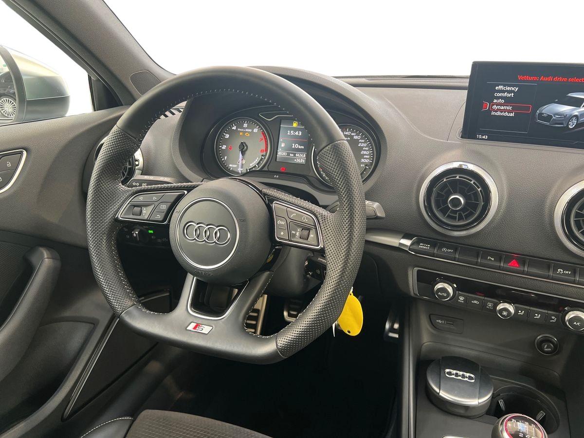 AUDI A3 III 2016 Sportback - S3 Sportback 2.0 tfsi quattro 310cv