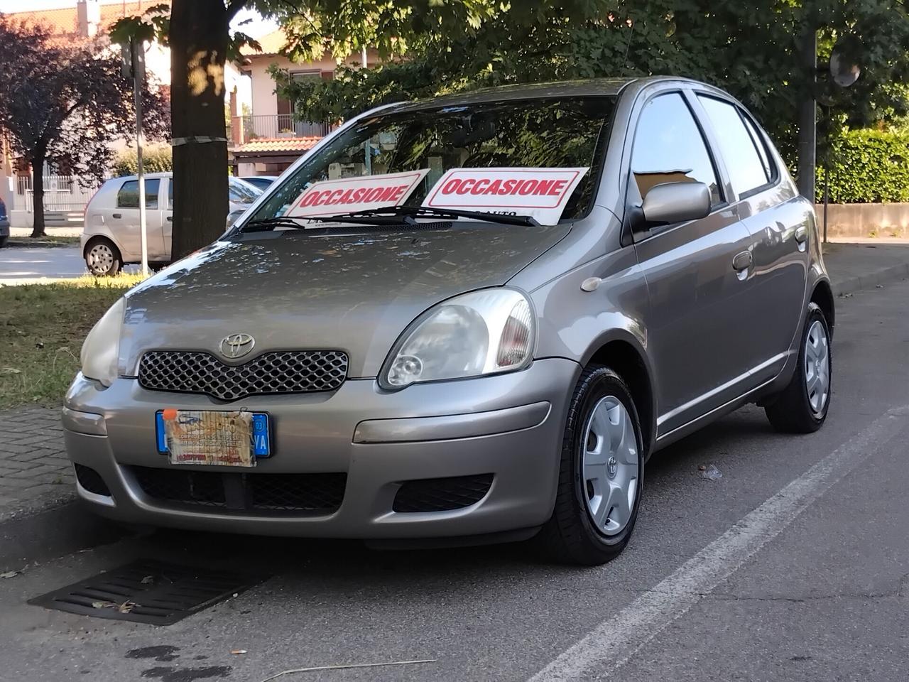Toyota Yaris 1.0i 16V cat 5 porte KM 130 IDEALE PER NEO PATENTATI A 2.499 EURO