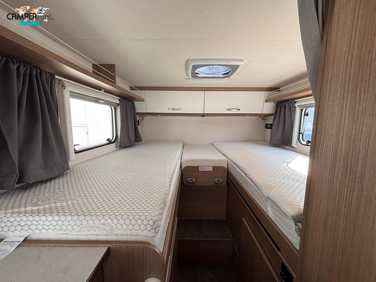 Carado V 337 EUROPA EDITION BY HYMER - LETTI GEMELLI