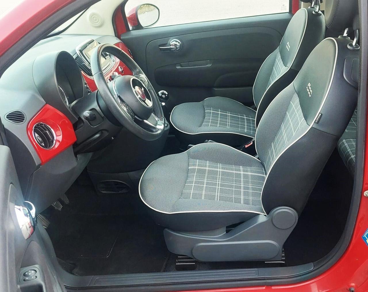 FIAT 500 LOUNGE-UNICO PROPRIETARIO- NEOPATENTATI