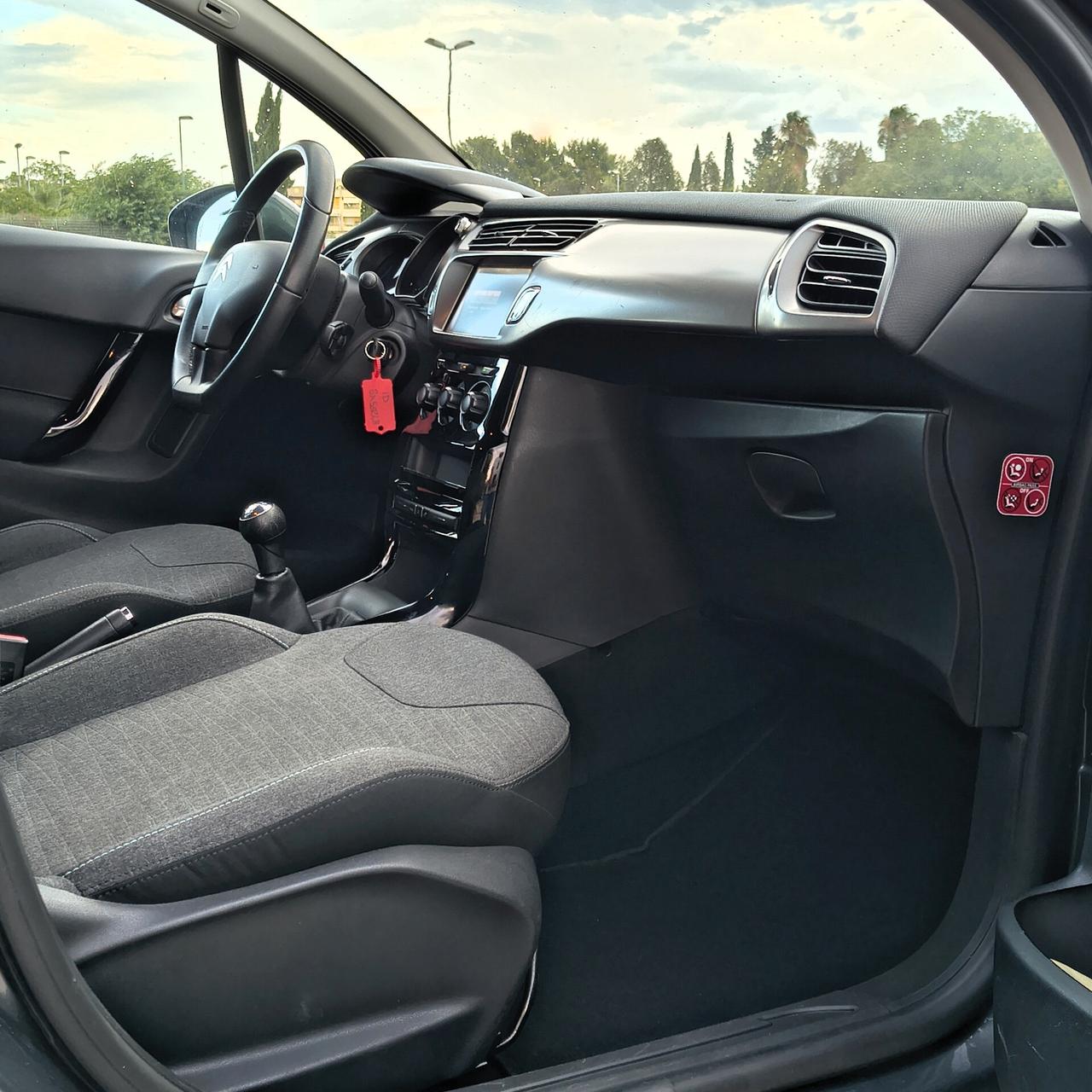 Citroen C3 BlueHDi 1.6 75cv - Km 97680 Uniproprietario