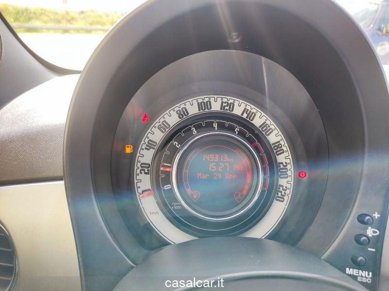 FIAT 500 500 0.9 TwinAir Turbo Lounge 24 MESI DI GARANZIA