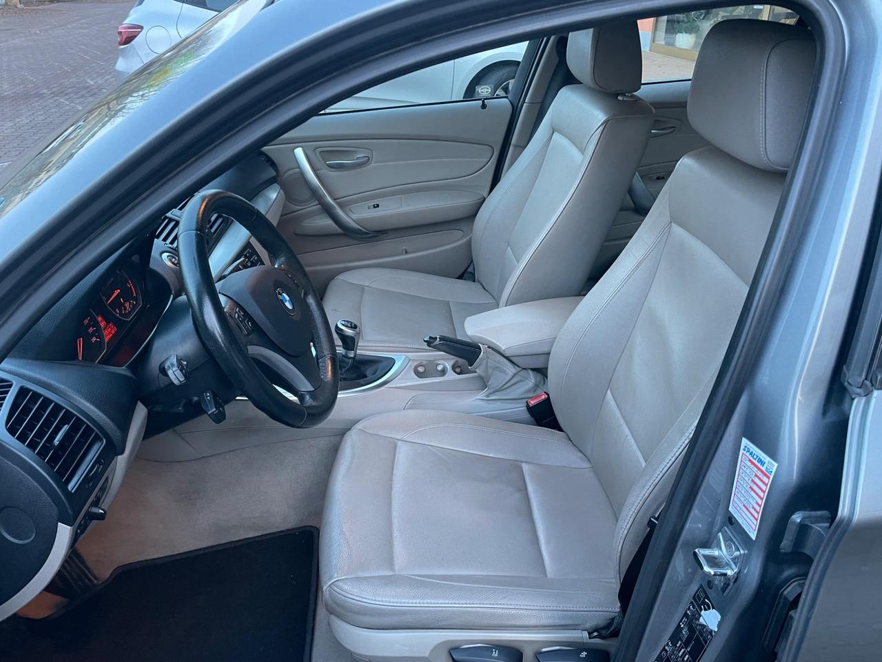 Bmw 118 118d cat 5 porte Futura DPF Pelle